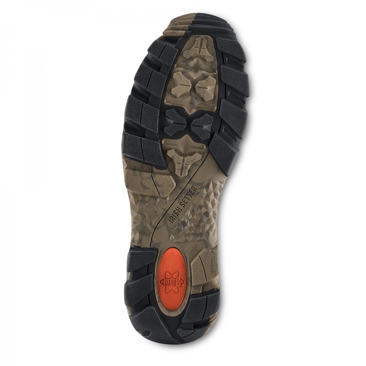 Mens 8-inch Waterproof Leather Insulated Mossy Oak? Camo Boot PgeWsSV6 - Click Image to Close