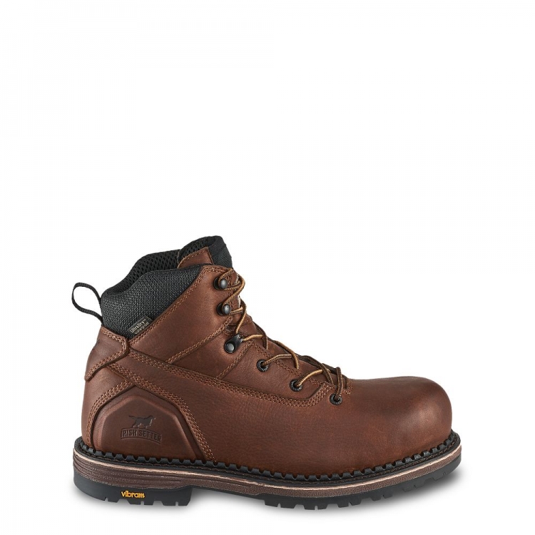 Mens Edgerton 6-inch Safety Toe Work Boot w2674pdc - Click Image to Close