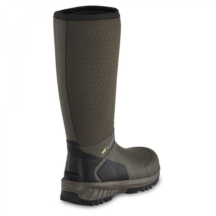 Mens Full Fit MudTrek 17-inch Waterproof Rubber Boot uZyTwhzv - Click Image to Close