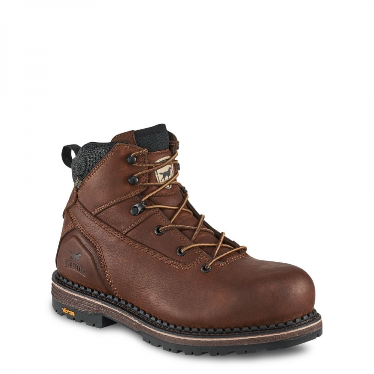 Mens Edgerton 6-inch Soft Toe Work Boot Ek51oLP5 - Click Image to Close