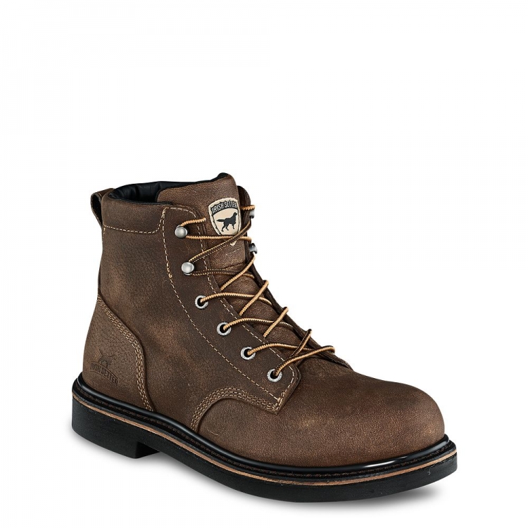 Mens Farmington 6-inch Leather Soft Toe Work Boot wmGkuA30 - Click Image to Close