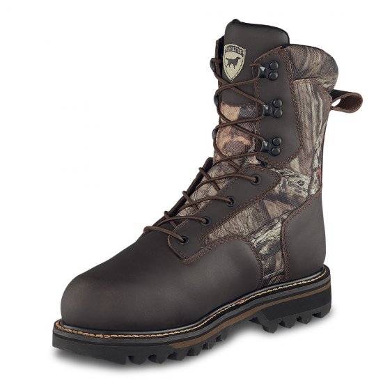 Mens Gunflint II 10-inch Waterproof Leather 1000g Insulated Camo Boot BaHcuMqz