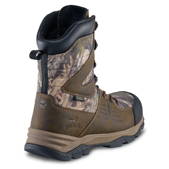 Mens Terrain 10-inch Waterproof Insulated Leather Camo Hunting Boot tDDUlSgN