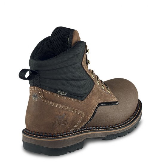 Mens Ramsey 2.0 6-inch Waterproof Leather Safety Toe Work Boot VMUT1HSD