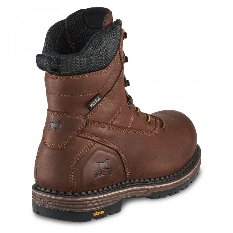 Mens Edgerton 8-inch Safety Toe Work Boot P8CknfEr - Click Image to Close