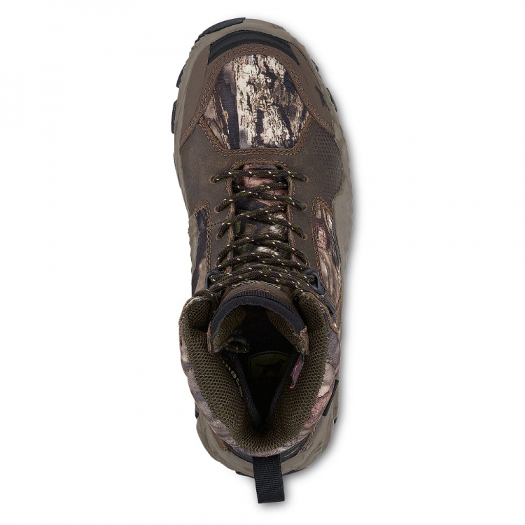 Womens New VaprTrek 8-inch Waterproof Leather Insulated Mossy Oak? Camo Boot rnBHNbX3 - Click Image to Close