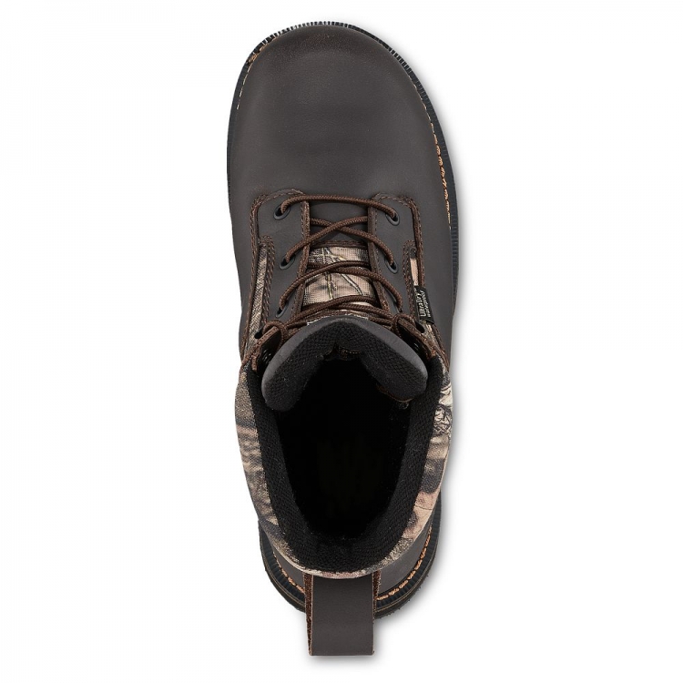 Mens Gunflint II 10-inch Waterproof Leather 1000g Insulated Camo Boot BaHcuMqz - Click Image to Close