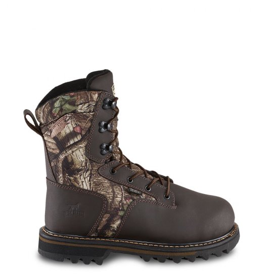 Mens Gunflint II 10-inch Waterproof Leather 1000g Insulated Camo Boot BaHcuMqz