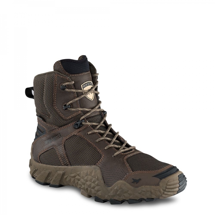 Mens New VaprTrek 8-inch Waterproof Leather Boot rMMh9DpH - Click Image to Close