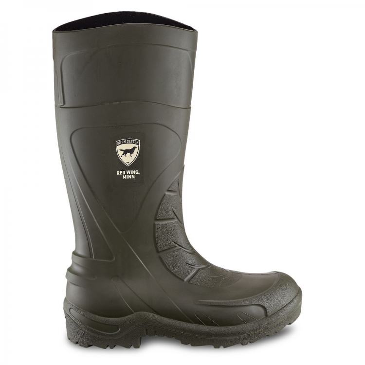 Mens 17-inch Waterproof Soft Toe Pull-On Boot CgQaPJrd - Click Image to Close