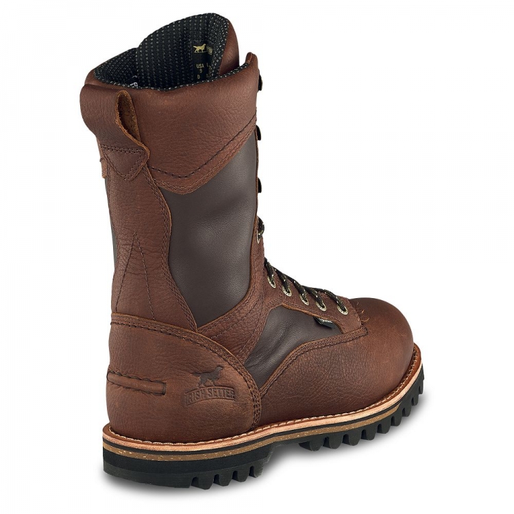 Mens Elk Tracker 12-inch Waterproof Leather 600g Insulated Boot iQtG5Zb0 - Click Image to Close
