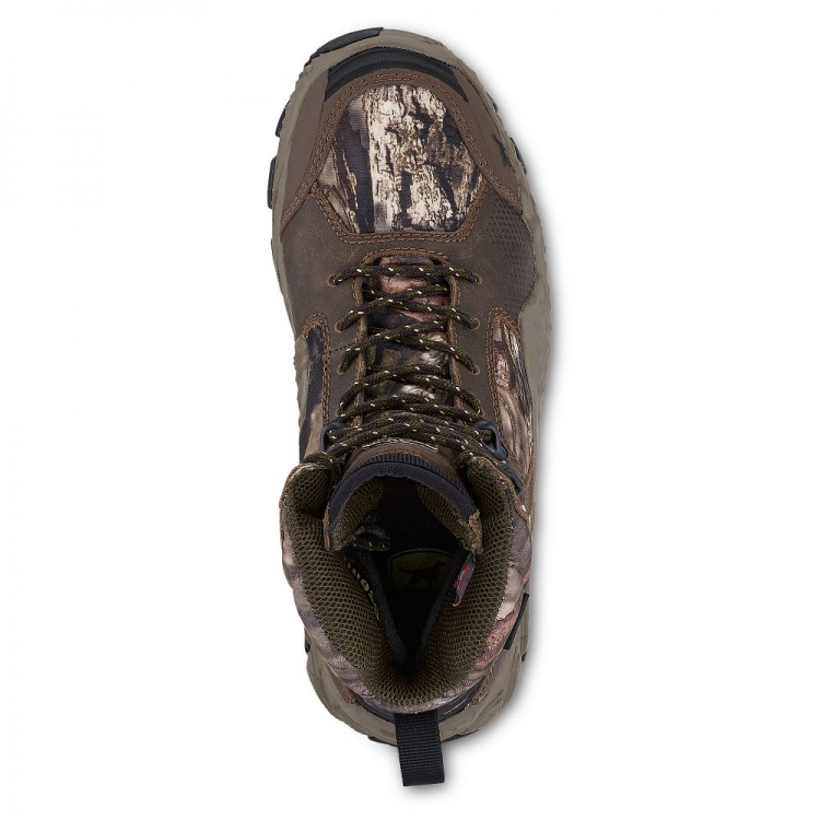 Womens New VaprTrek 8-inch Waterproof Leather Insulated Mossy Oak? Camo Boot QL3rpjKk - Click Image to Close