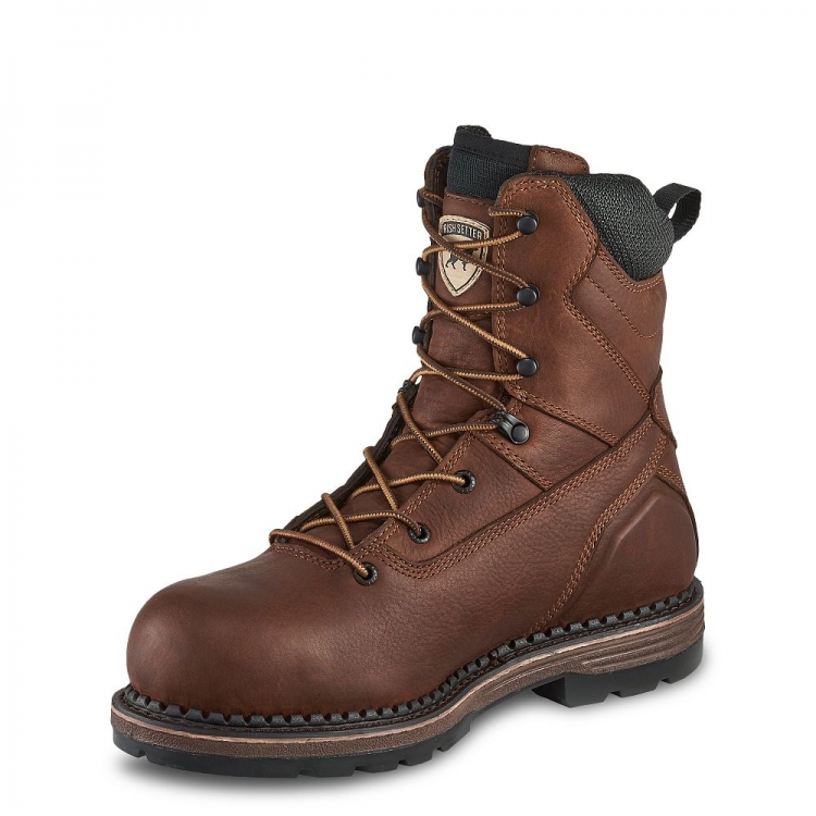 Mens Edgerton 8-inch Safety Toe Work Boot P8CknfEr - Click Image to Close