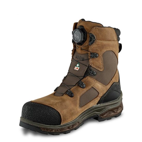 Mens Kasota CSA Safety Toe 8-inch Work Boot Z0qoCJ7P