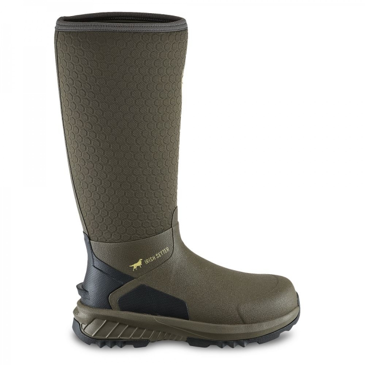 Womens Full Fit MudTrek 17-inch Waterproof Rubber Boot iFIOe0Pa - Click Image to Close