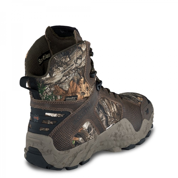 Mens VaprTrek 8-inch Waterproof Leather Insulated Realtree? Camo Boot Hvn4d7Vt - Click Image to Close
