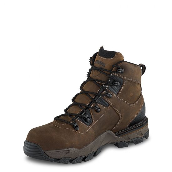 Mens 6-inch Waterproof Leather Safety Toe Boot f9tYNg7a