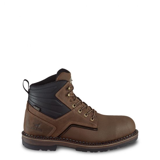 Mens Ramsey 2.0 6-inch Waterproof Leather Safety Toe Work Boot VMUT1HSD