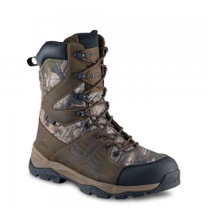 Mens Terrain 10-inch Waterproof Insulated Leather Camo Hunting Boot tDDUlSgN