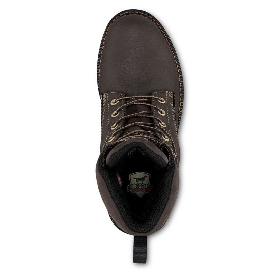 Mens Ramsey 2.0 8-inch Waterproof and Insulated Leather Safety Toe Boot GraNeUjQ