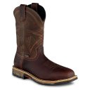 Mens Marshall 11-inch Waterproof Leather Steel Toe Pull-On Work Boot fXLD1Fnc