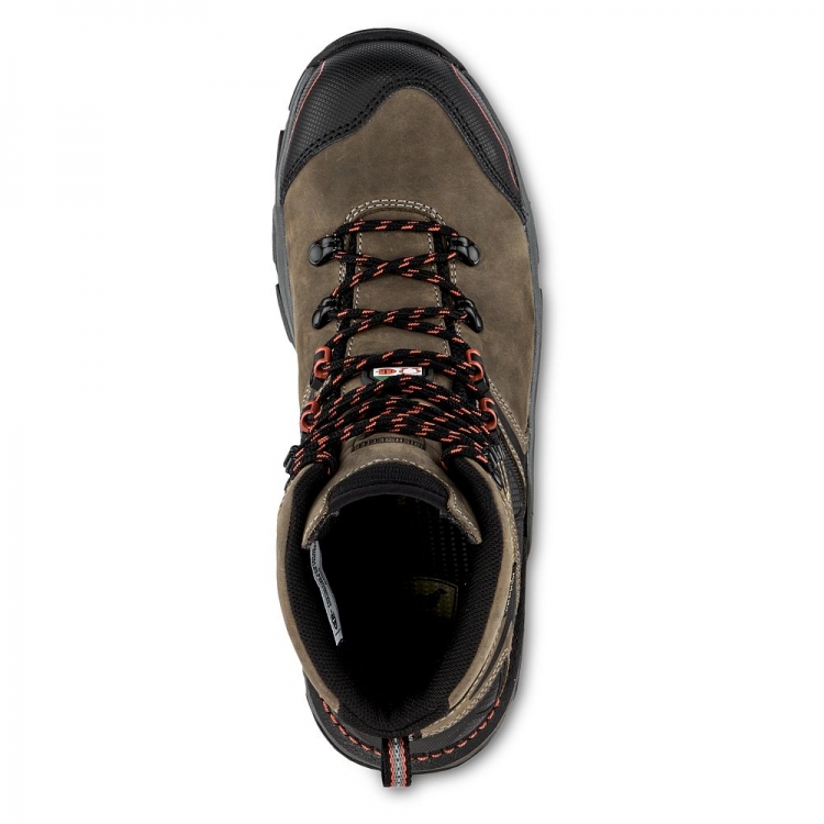 Mens Crosby 8-inch Waterproof Safety Toe Puncture Resistant Boot zCWcz0zg - Click Image to Close