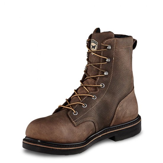 Mens Farmington 8-inch Leather Soft Toe Work Boot Gh8xzIEj