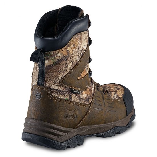 Mens Terrain 10-inch Waterproof Insulated Leather Camo Hunting Boot D54z2GgW