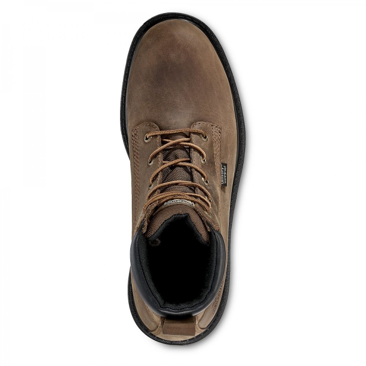 Mens Hopkins 6-inch Soft Toe Work Boot 4vvfiaCf - Click Image to Close