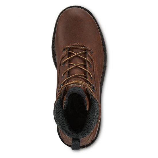 Mens Edgerton 6-inch Safety Toe Work Boot VG8UGqac