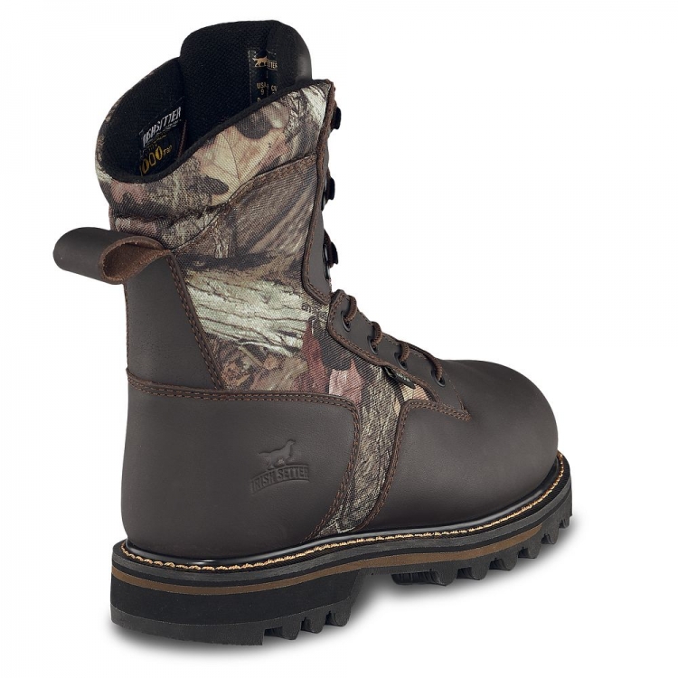 Mens Gunflint II 10-inch Waterproof Leather 1000g Insulated Camo Boot hObS7k6M - Click Image to Close