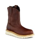 Mens Ashby 9-inch Leather Pull-On Safety Toe Boot N72I8Kid