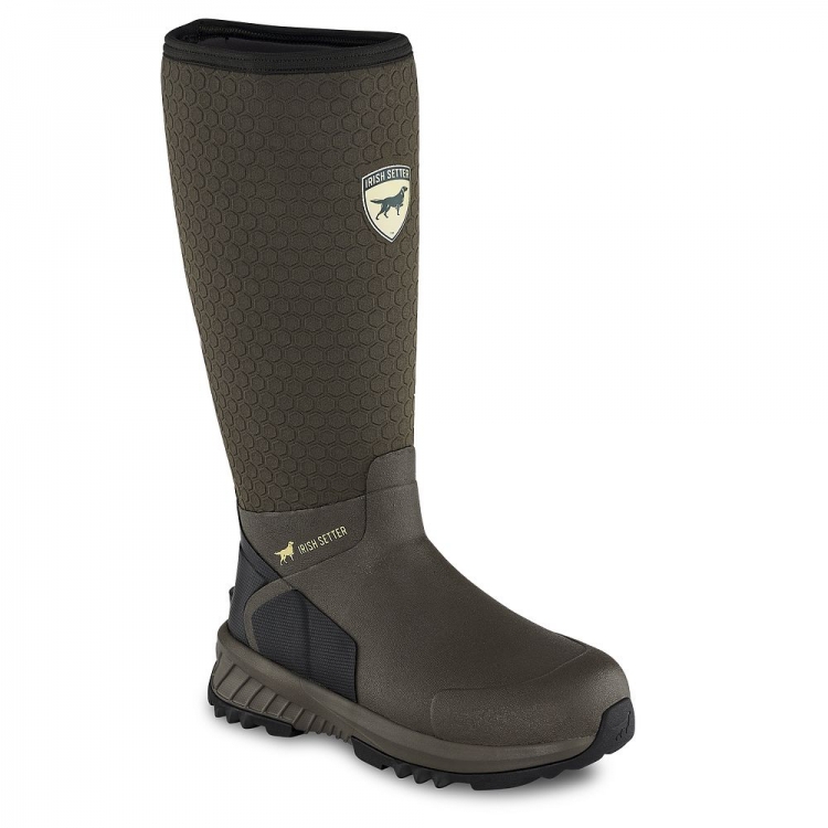 Womens Full Fit MudTrek 17-inch Waterproof Rubber Boot Q7q8dQVq - Click Image to Close