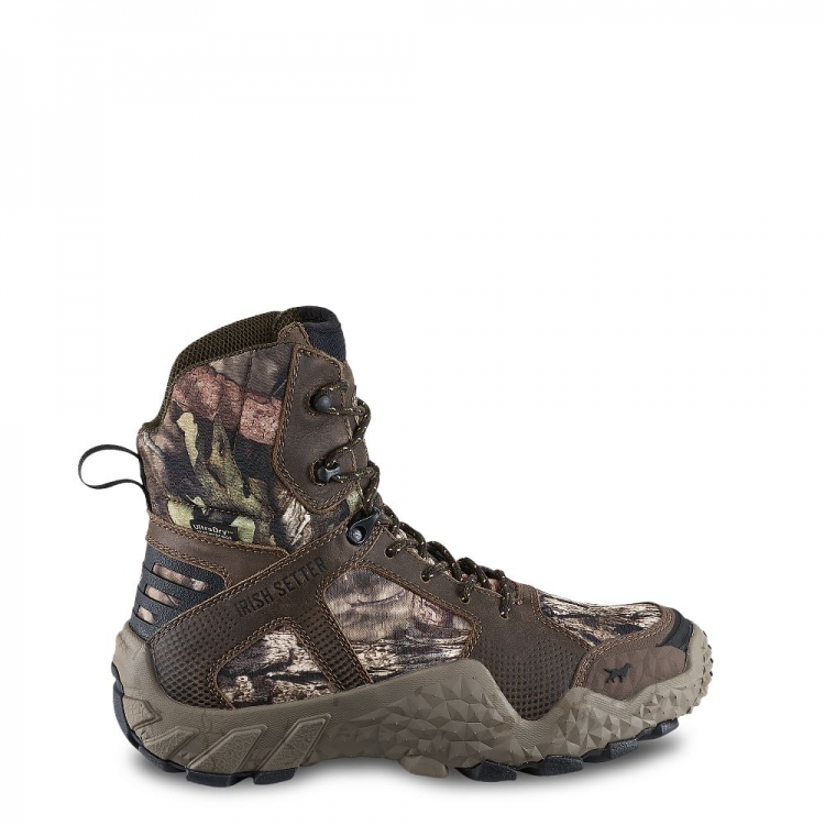 Womens New VaprTrek 8-inch Waterproof Leather Insulated Mossy Oak? Camo Boot rnBHNbX3 - Click Image to Close