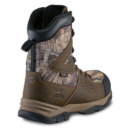 Mens Terrain 10-inch Waterproof Insulated Leather Camo Hunting Boot rpKMH5WZ