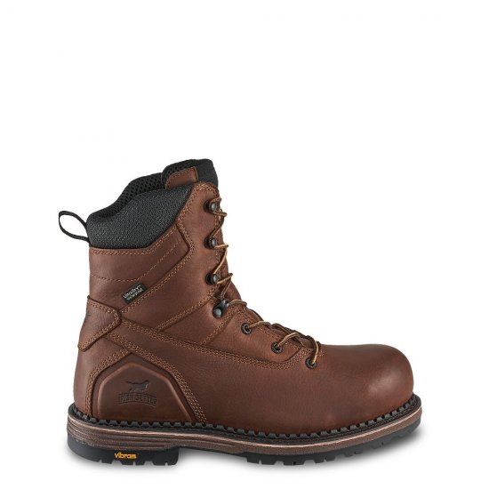 Mens Edgerton 8-inch Safety Toe Work Boot P8CknfEr