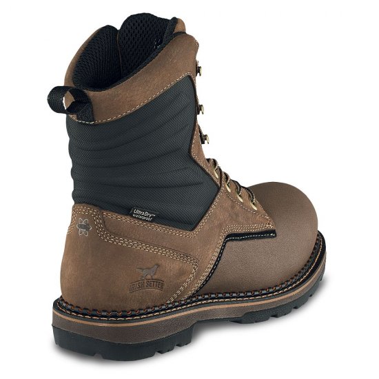 Mens Ramsey 2.0 8-inch Waterproof Leather Safety Toe Work Boot zrIUOyoG