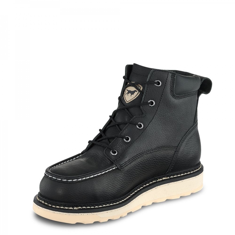 Mens 6-inch Leather Safety Toe Boot Ju3hX3Is - Click Image to Close