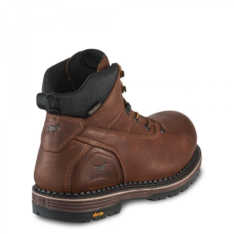 Mens Edgerton 6-inch Safety Toe Work Boot w2674pdc - Click Image to Close