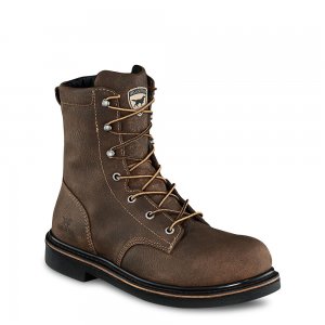 Mens Farmington 8-inch Leather Soft Toe Work Boot Gh8xzIEj