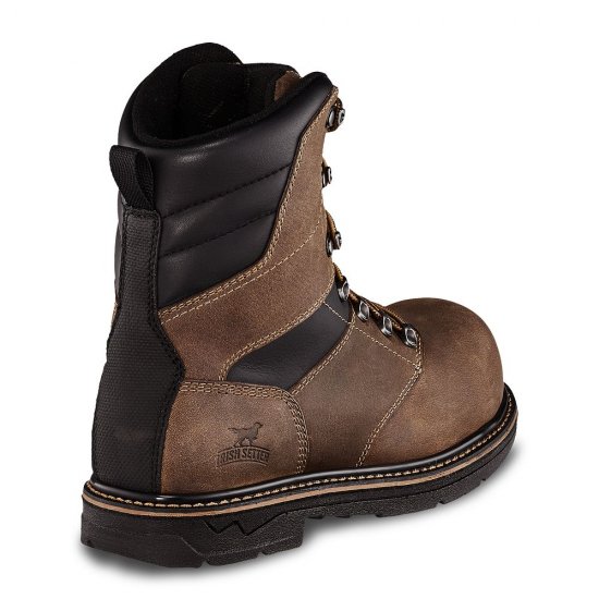Mens Farmington KT 8-inch Leather Safety Toe Work Boot fzwYZxh3