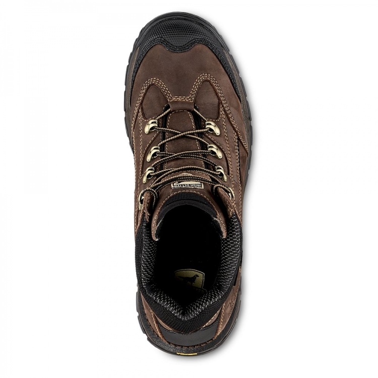 Mens Two Harbors 5-inch Waterproof Leather Steel Toe Hiker Boot gp5vaxWI - Click Image to Close