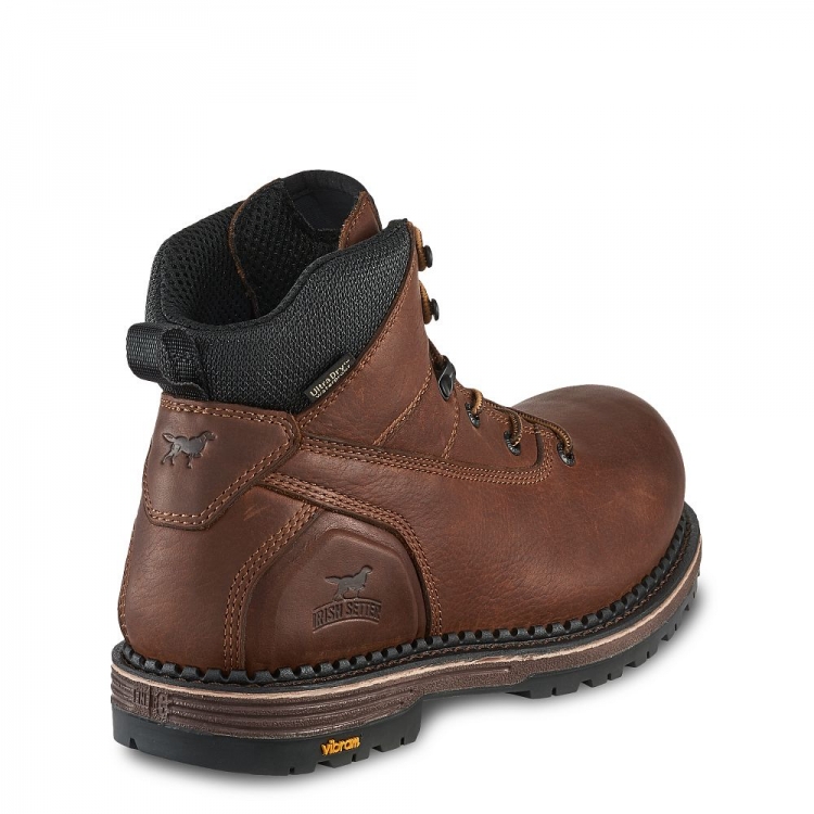 Mens Edgerton 6-inch Safety Toe Work Boot VG8UGqac - Click Image to Close
