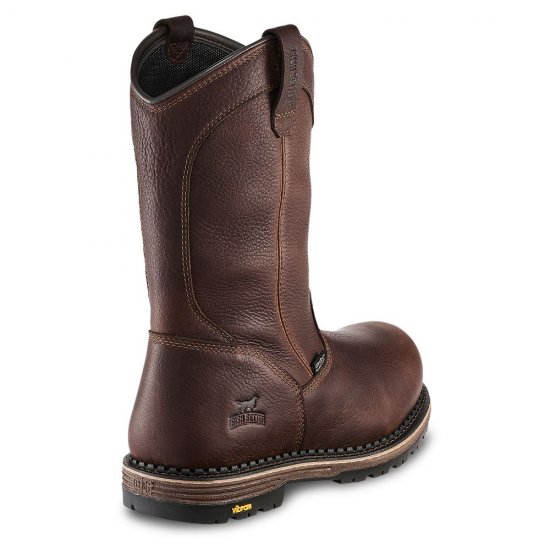 Mens Edgerton 11-inch Safety Toe Pull-On Work Boot nbyJVIQ4