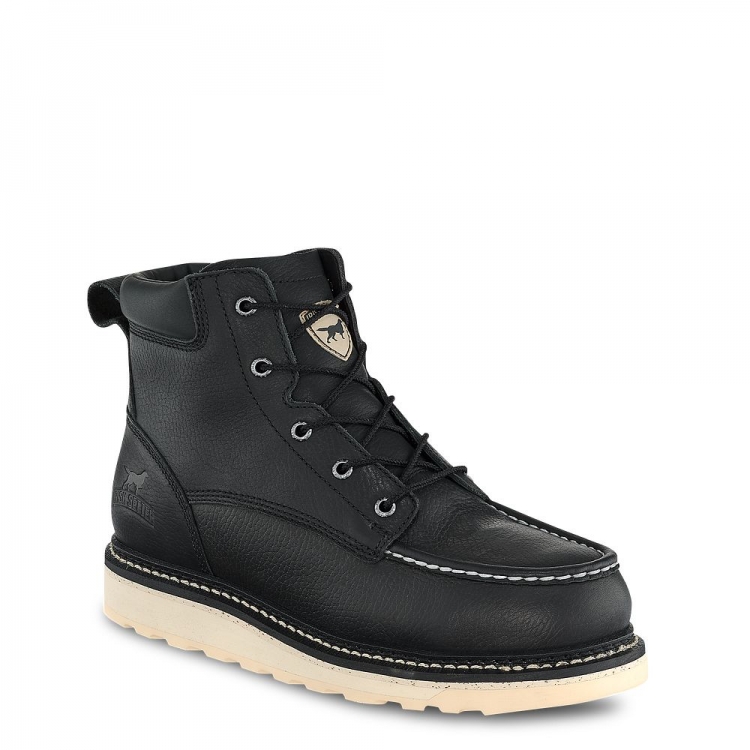 Mens 6-inch Leather Safety Toe Boot Ju3hX3Is - Click Image to Close