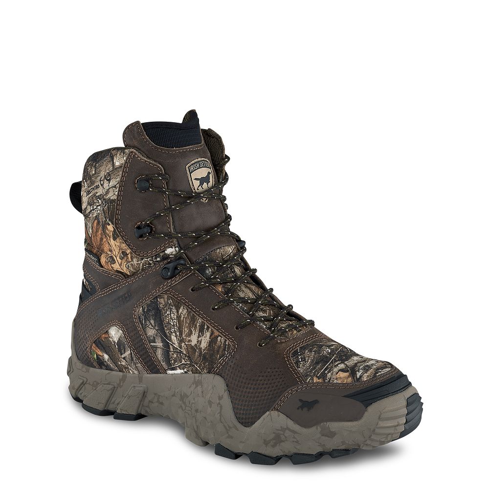 Mens VaprTrek 8-inch Waterproof Leather Insulated Realtree? Camo Boot bN7xj9Py